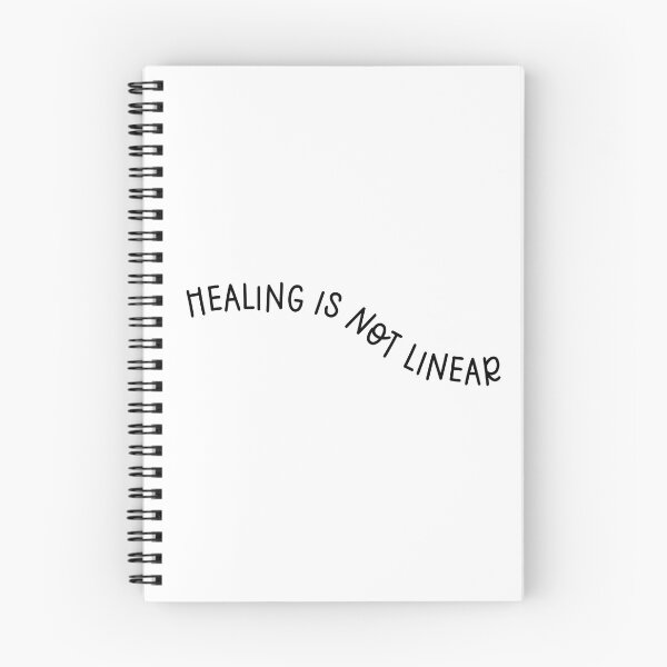 Item preview, Healing is Not Linear Mental Health Awareness designed and sold by miraipa.