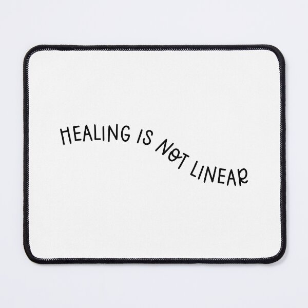 Item preview, Healing is Not Linear Mental Health Awareness designed and sold by miraipa.