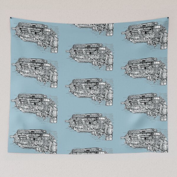 Item preview, Supermarine Spitfire (Merlin) V12 Engine. designed and sold by timothybeighton.