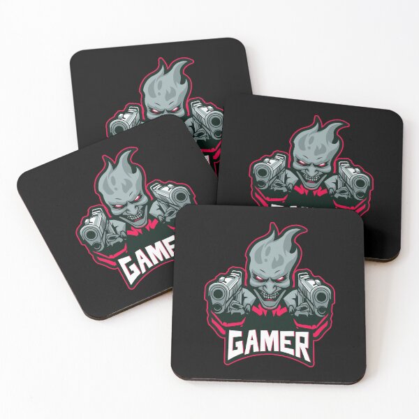 Item preview, Gamer with Horror Evil Ghost Character designed and sold by PRIVARSHU.