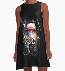 Space Goggles A-Line Dress