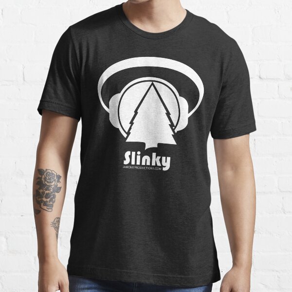 Slinky Logo Font Centered Essential T-Shirt