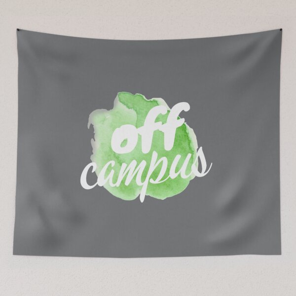 Item preview, Off Campus Green Watercolor Splash designed and sold by BenjaminPotter.