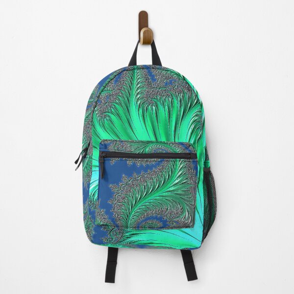Item preview, Classy Feather Fractals | Jade Green Pattern | High Vibrational | Fractal Art designed and sold by JillyJ05.