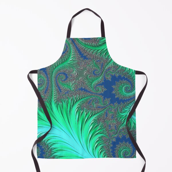 Item preview, Classy Feather Fractals | Jade Green Pattern | High Vibrational | Fractal Art designed and sold by JillyJ05.
