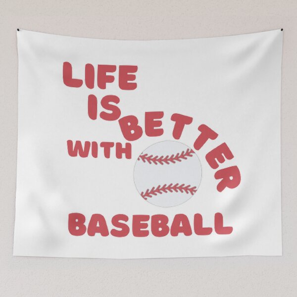 Item preview, Life Is Better With Baseball designed and sold by Hammy97.
