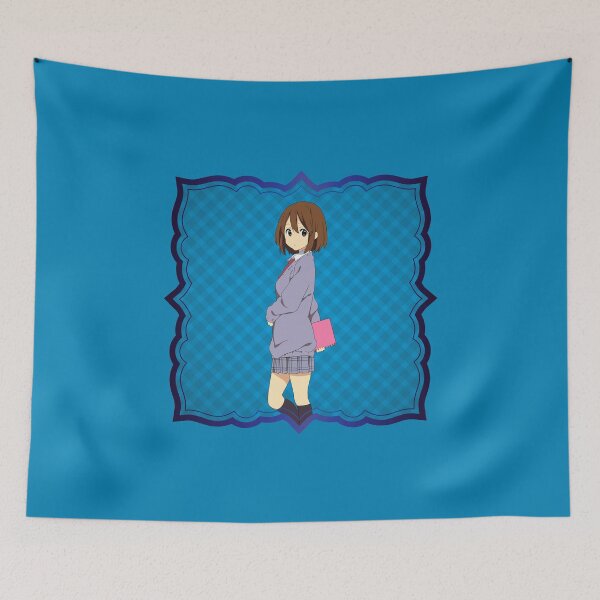 Item preview, Yui Student Portrait! (on Blue) designed and sold by epinkb.