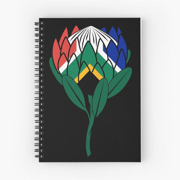 Artikelvorschau, Protea-Blume Südafrika-Flagge | Klassisches Symbol | Howzit Hallo entworfen und verkauft von d247.