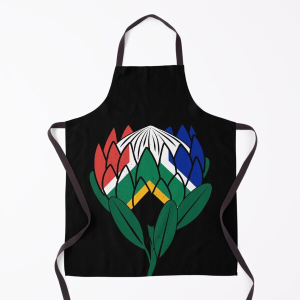 Artikelvorschau, Protea-Blume Südafrika-Flagge | Klassisches Symbol | Howzit Hallo entworfen und verkauft von d247.