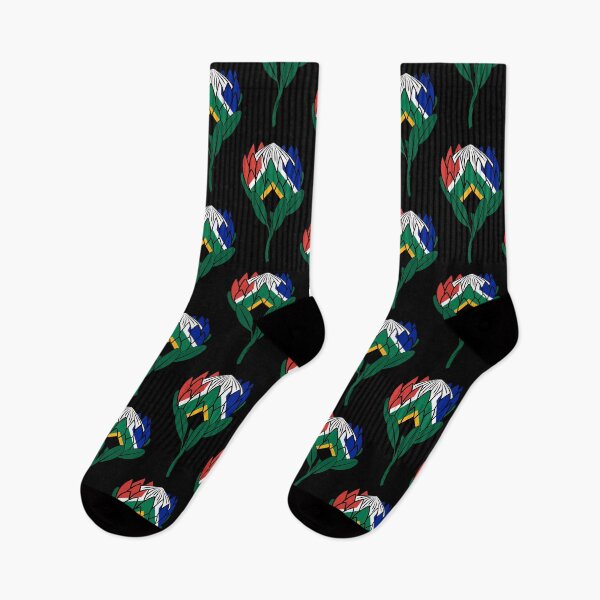 Item preview, Protea Flower South Africa Flag | Classic Symbol | Howzit Hello designed and sold by d247.