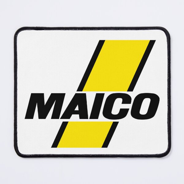 Item preview, MAICO Tank Graphic w Yellow Stripe designed and sold by racerspitstop.