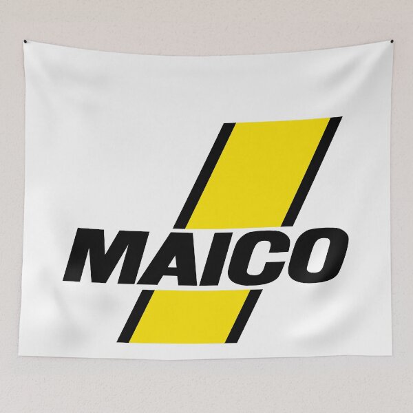 Item preview, MAICO Tank Graphic w Yellow Stripe designed and sold by racerspitstop.