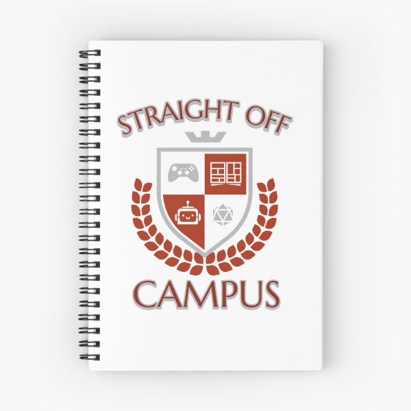 Item preview, Straight Off Campus - Gamer Crest designed and sold by BenjaminPotter.