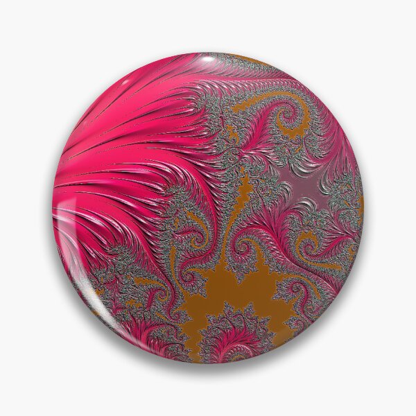 Item preview, Classy Feather Fractals | Cherry Red Pattern | High Vibrational | Fractal Art designed and sold by JillyJ05.