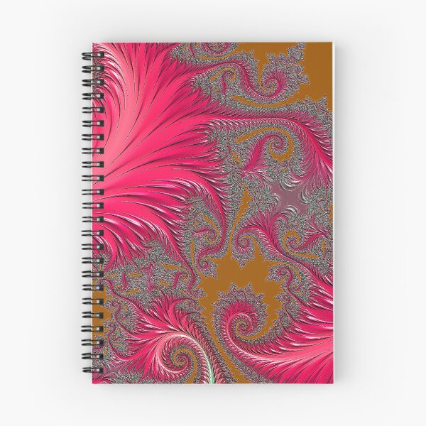 Item preview, Classy Feather Fractals | Cherry Red Pattern | High Vibrational | Fractal Art designed and sold by JillyJ05.