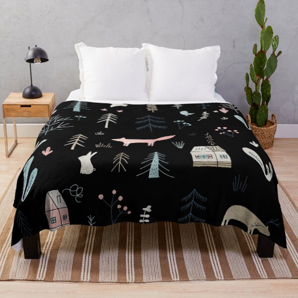 Item preview, Enchanted Black Forest Woodland Pattern designed and sold by talgursmusthave.