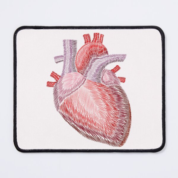 Item preview, Embroidery Crewel Anatomic Heart designed and sold by VerboShop.