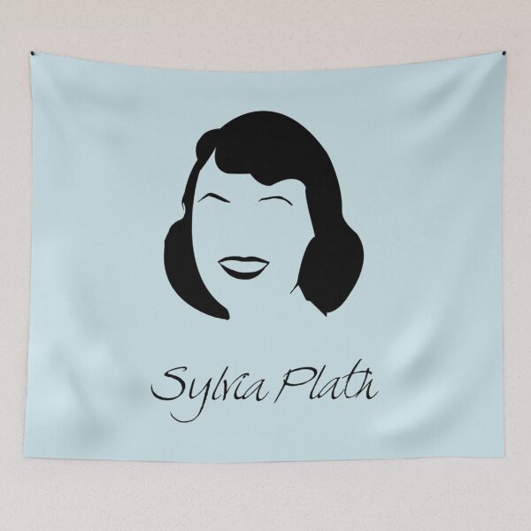 Item preview, Sylvia Plath Poet   designed and sold by ArtilyStoreae.
