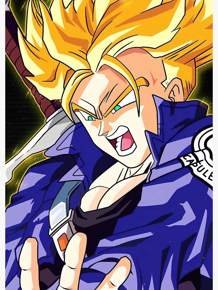 Trunks del Futuro SSJ  Tatuagens de anime, Desenhos de anime, Anime