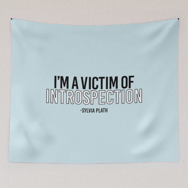 Item preview, Sylvia Plath - Introspection Fitted Scoop  designed and sold by ArtilyStoreae.