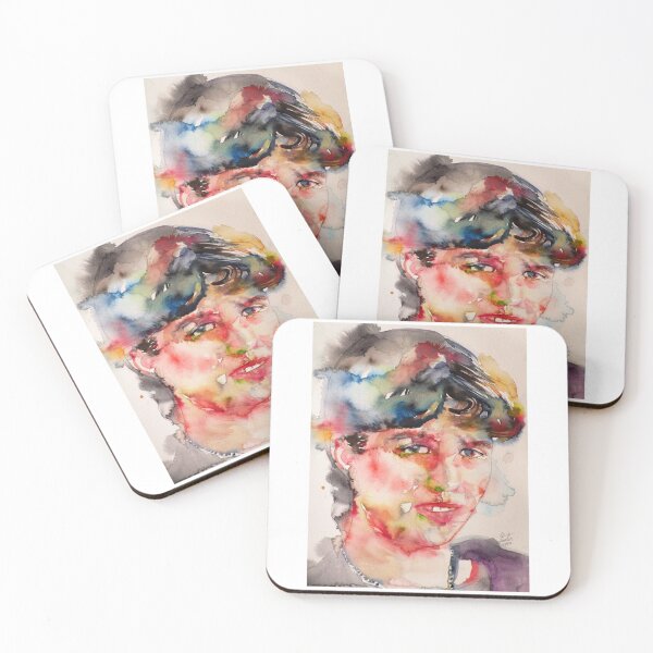 Item preview, SYLVIA PLATH - watercolor portrait   designed and sold by ArtilyStoreae.