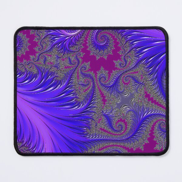 Item preview, Stylish Feather Fractals | Violet and Plum Pattern | High Vibrational | Fractal Art designed and sold by JillyJ05.