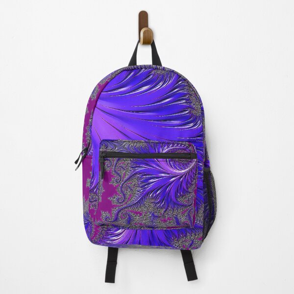 Item preview, Stylish Feather Fractals | Violet and Plum Pattern | High Vibrational | Fractal Art designed and sold by JillyJ05.