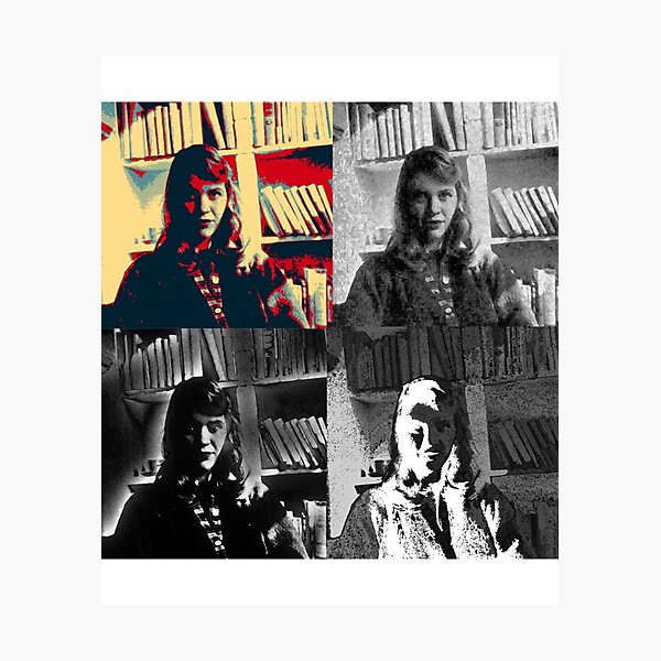 Item preview, Sylvia Plath - 7 of 7 in a series   designed and sold by ArtilyStoreae.