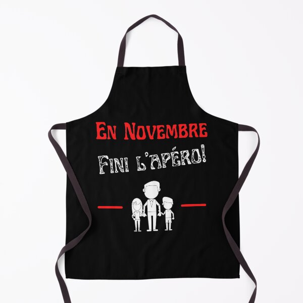 Item preview, In November, no more aperitif, future dad humor gift designed and sold by tets.