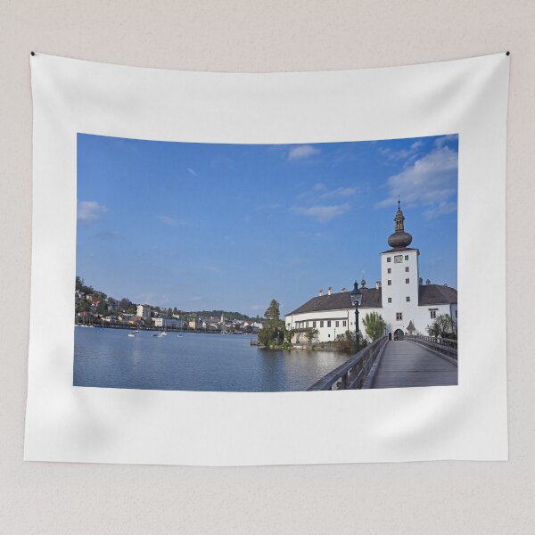 Item preview, Castle Schloss Ort Orth on lake Traunsee in Gmunden Austria designed and sold by goceris.
