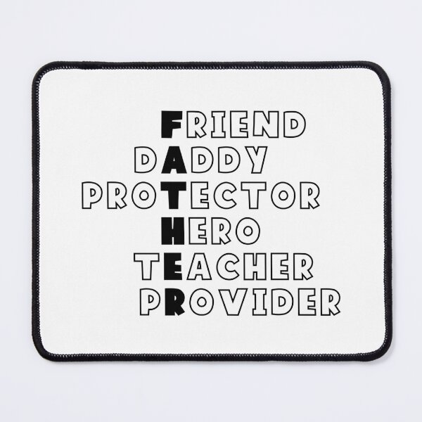 Item preview, Father Friend Daddy Protector Hero Teacher Provider designed and sold by miraipa.