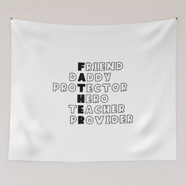 Item preview, Father Friend Daddy Protector Hero Teacher Provider designed and sold by miraipa.