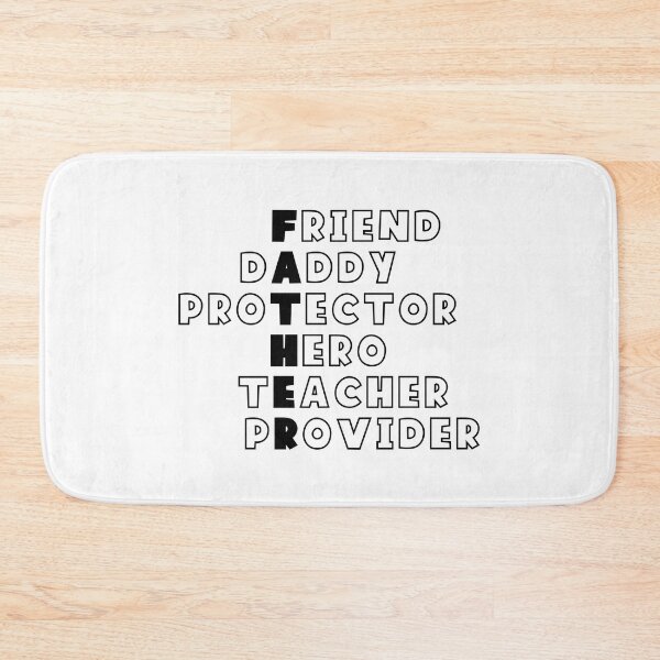 Item preview, Father Friend Daddy Protector Hero Teacher Provider designed and sold by miraipa.