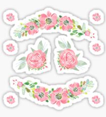 Watercolor Floral Stickers 2 Sticker