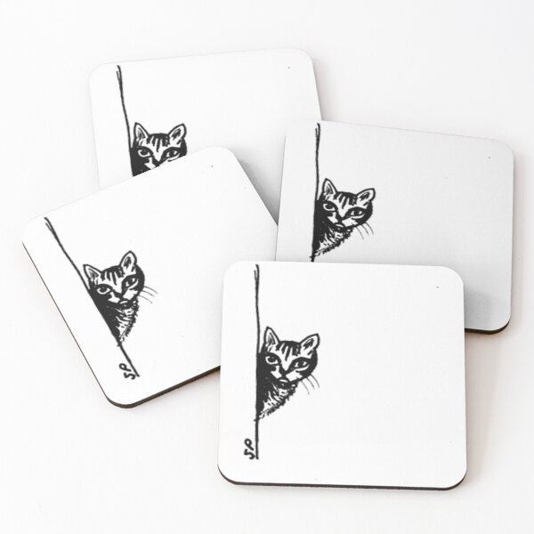 Item preview, Curious French Cat   designed and sold by ArtilyStoreae.