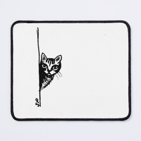 Item preview, Curious French Cat   designed and sold by ArtilyStoreae.