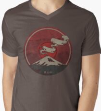 Fujisan Men's V-Neck T-Shirt
