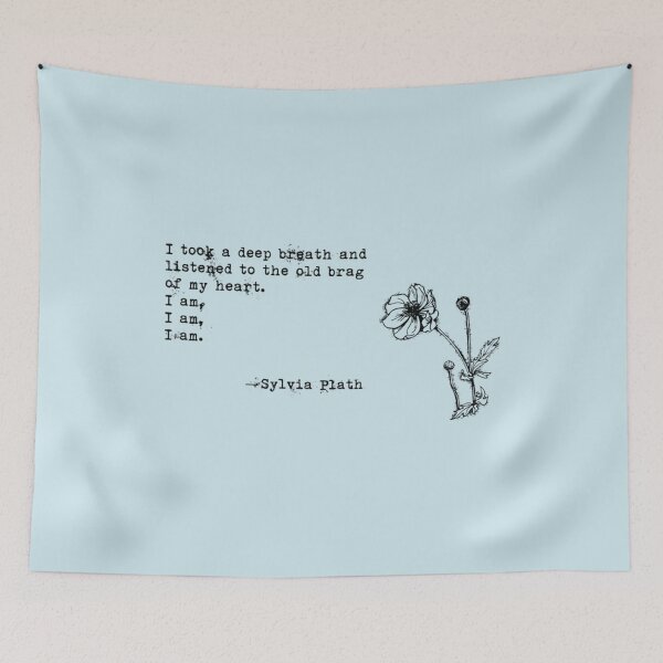 Item preview, Sylvia Plath     designed and sold by ArtilyStoreae.