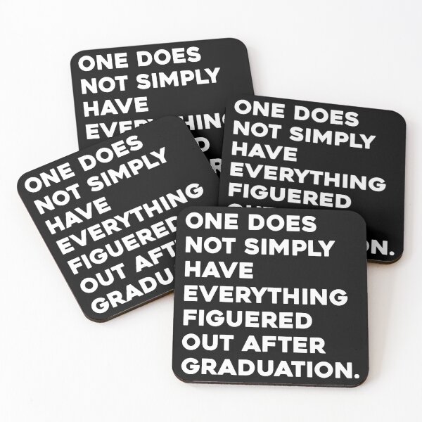 Item preview, One Does Not Simply, Funny Graduation Graphic designed and sold by GO SHIRT-TEE.