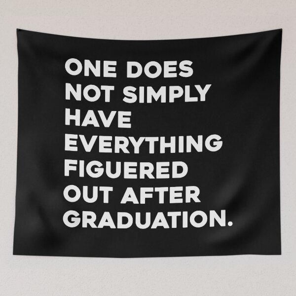 Item preview, One Does Not Simply, Funny Graduation Graphic designed and sold by GO SHIRT-TEE.