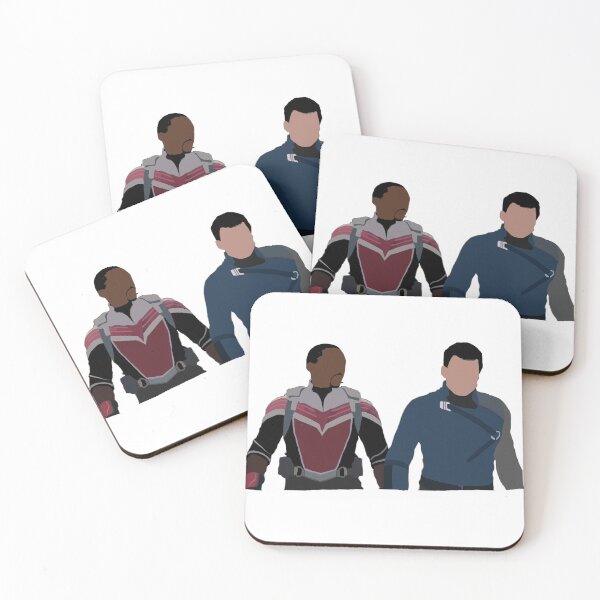 Item preview, sam and bucky designed and sold by marvel stickers.