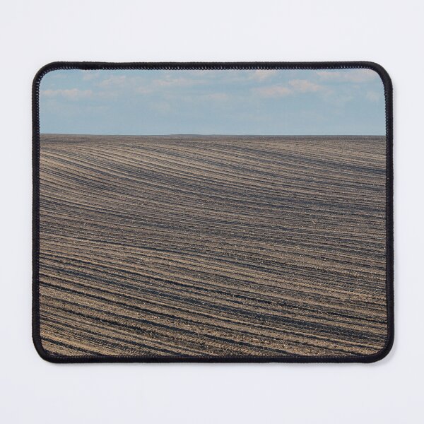 Item preview, agriculture plowed field landscape nature background designed and sold by goceris.