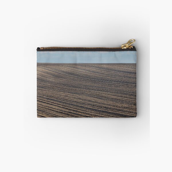 Item preview, agriculture plowed field landscape nature background  designed and sold by goceris.