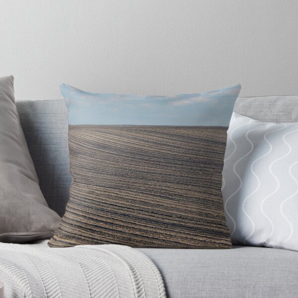 Item preview, agriculture plowed field landscape nature background  designed and sold by goceris.