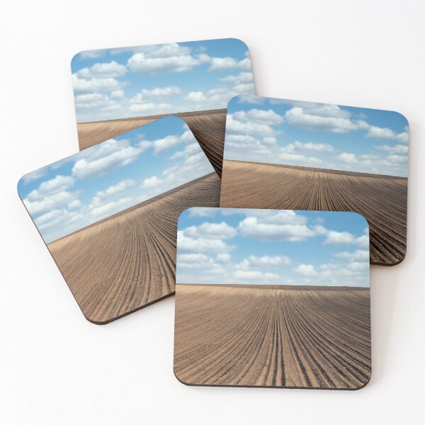 Item preview, plowed field in Voivodina Serbia landscape designed and sold by goceris.