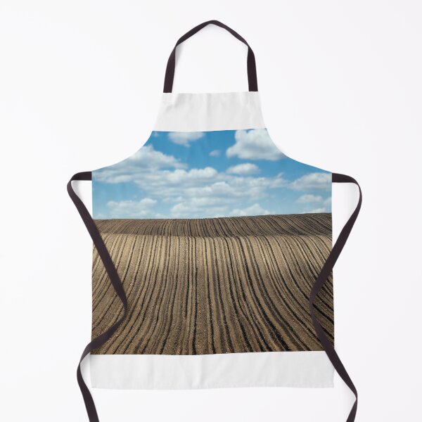 Item preview, plowed field landscape agriculture nature background designed and sold by goceris.