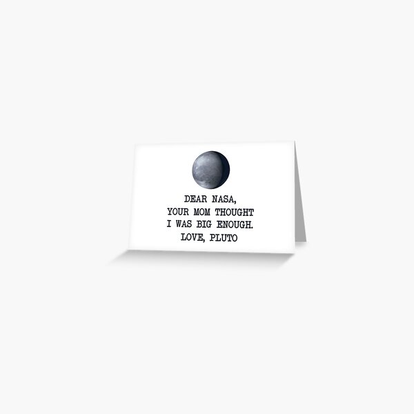 Item preview, Dear Nasa Love Pluto designed and sold by TheShirtYurt.