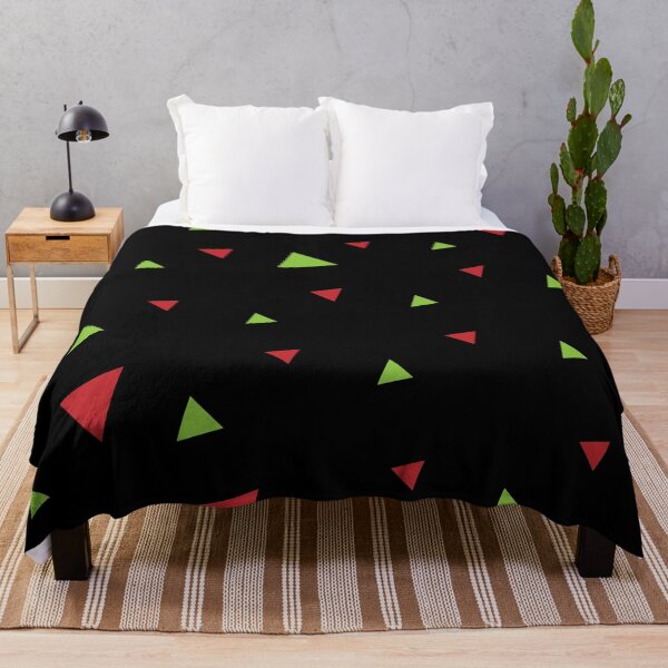 Item preview, Red Black Green Memphis Pattern designed and sold by risingrocket.