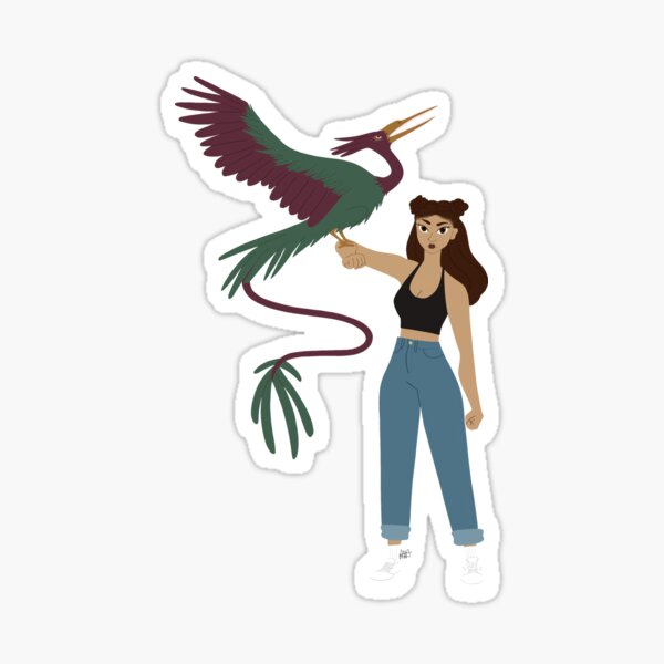 all birds are dinosaurs Sticker