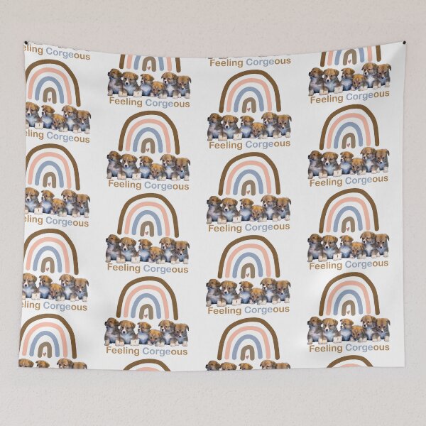 Item preview, Jolly Corgis Feeling Corgeous designed and sold by LashCreations.